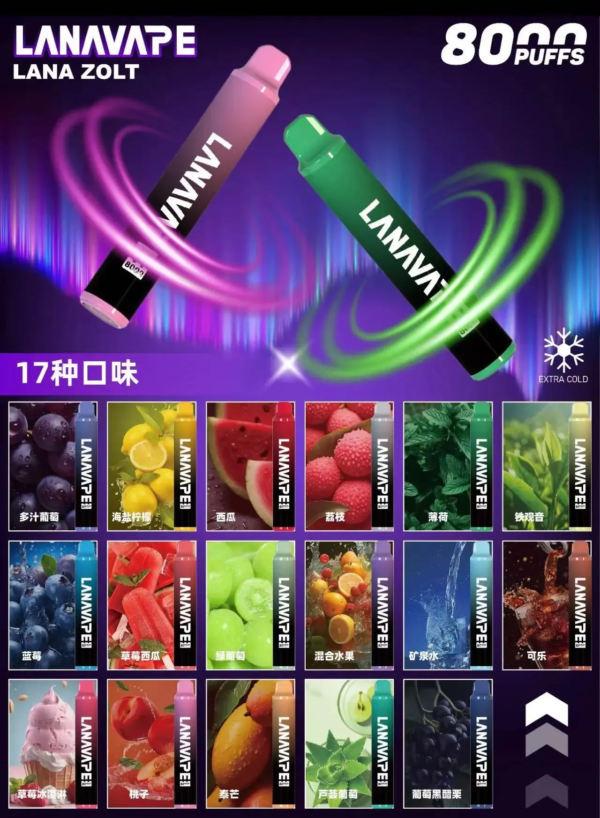 LANA抛棄式8000口一次性