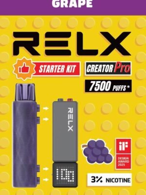 RELX悅刻套裝🪄小樂高7000口🍬【內含一隻主機+煙蛋】